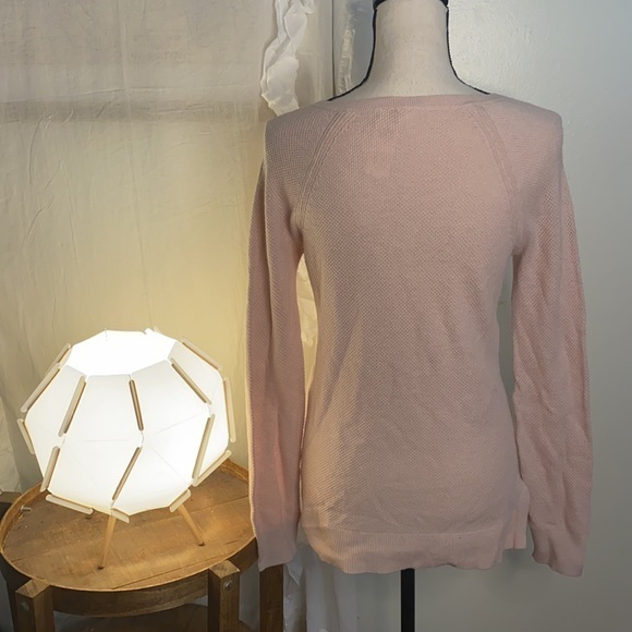 GAP New with Tags Waffle‎ Knit Pink Sweater Size XS - Picture 5 of 7